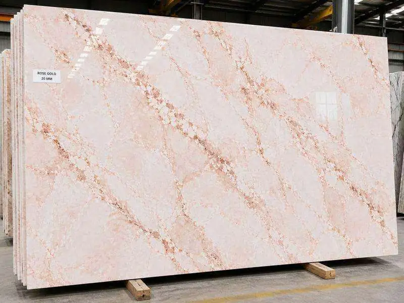 Rose Gold Marble (Imported) thumbnail - Angle 3