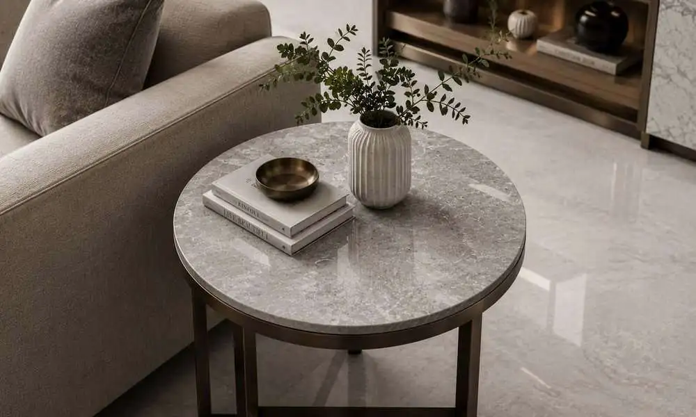 Sunny Grey Side Table Top