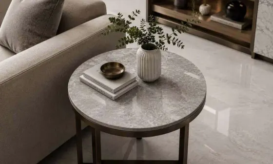 Sunny Grey Side Table Top