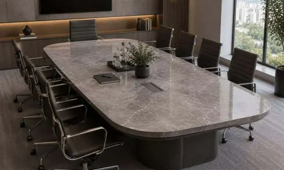 Verona Grey Boardroom Top